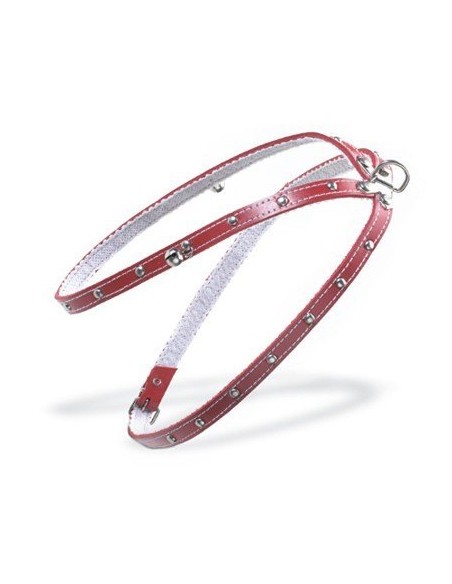 PETRAL CUERO FORRADO 45 CM - 