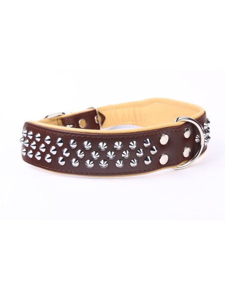 COLLAR PIEL LUXURY CLAVO 75 CM - 