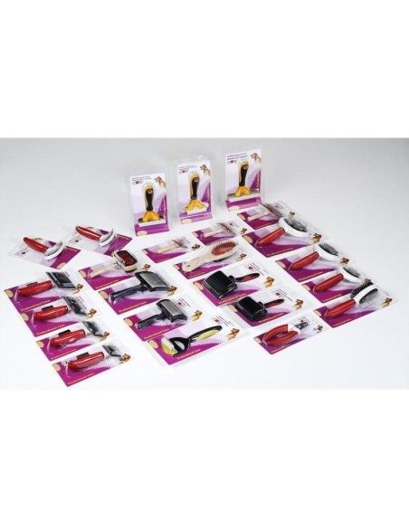 CARDA METALICA MADERA PEQUEÃA - 