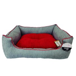 CUNA RECT. CHENILLA GRIS T-2 60*48*24