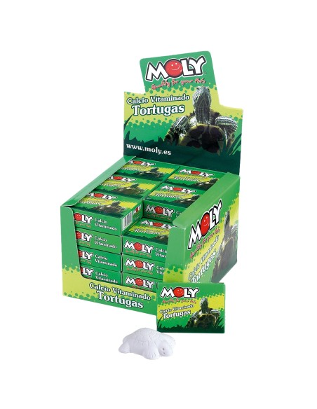 MOLY CALCIO TORTUGAS EXPO X 30 UNID