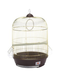 JAULA MANILA DORADA 53 X 33 CM.