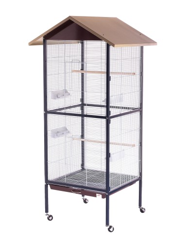 PAJARERA KENIA 60 X 60  X 167 CM.