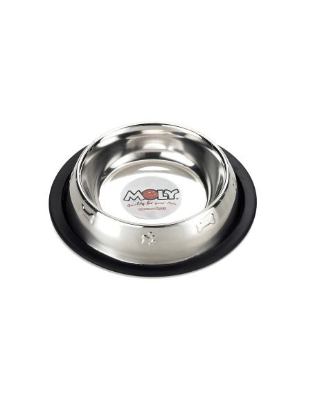 COMEDERO ACERO PIRAMIDE 12cm X 0,22 l