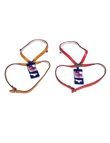 PETRAL CUERO FORRADO 45cm