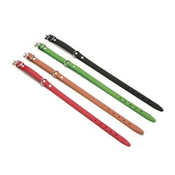 COLLAR CUERO LISO 50X2 cm