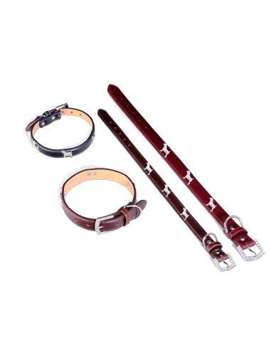 COLLAR CUERO PERRITO 1,9X45 CM