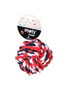 PELOTA MORDEDOR ALGODON 10cm