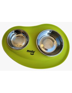 COMEDERO DOBLE BASE SILICONA 2