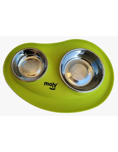 COMEDERO DOBLE BASE SILICONA