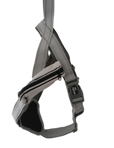 Arnés confort con cremallera optimizado S