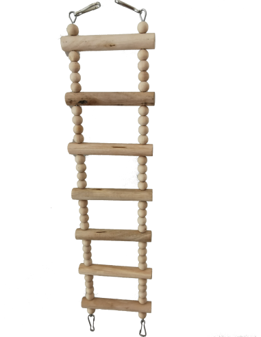 JUGUETE INTERACTIVO ESCALERA PASARELA MADERA  10x40 CM