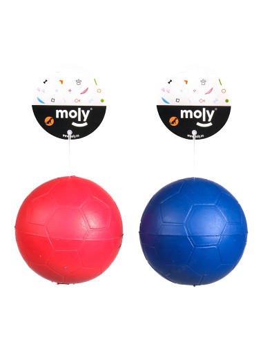 PELOTA CAUCHO C/ SONIDO 6,5 CM