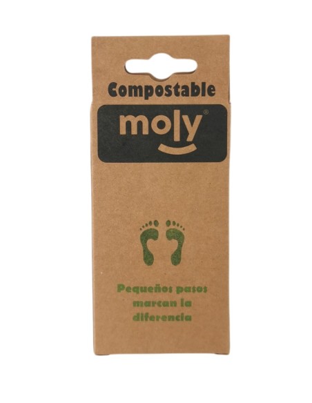 BOLSITAS 100% COMPOSTABLE PACK 4 ROLLOS 18 MICRAS