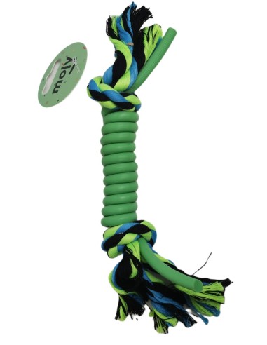 MORDEDOR SILICONA ALGODON 25 CM