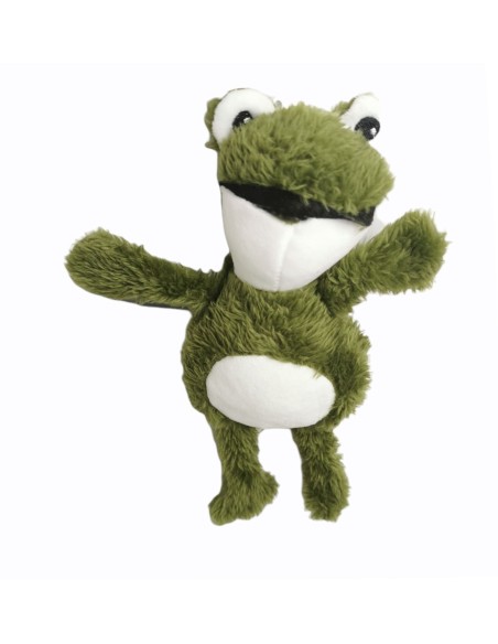 PELUCHE PARA PERRO RANITA 20 CM