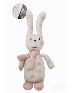 PELUCHE PARA PERRO CONEJO TRENDY 25 CM