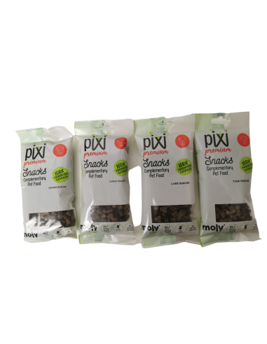 EXPOSITOR SNACK PREMIUM HIGADO 50 BOLSITAS 100 GR