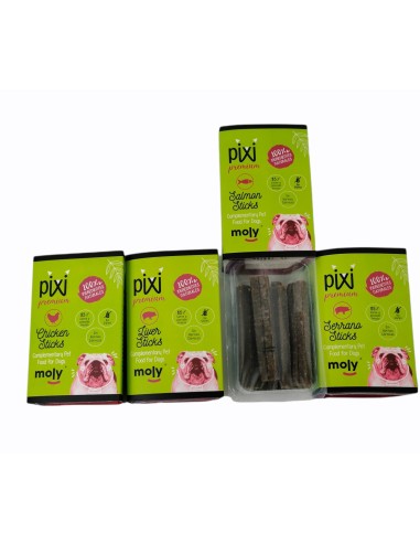 EXPOSITOR BARRITA SNACK POLLO 200 GR 8 UNID