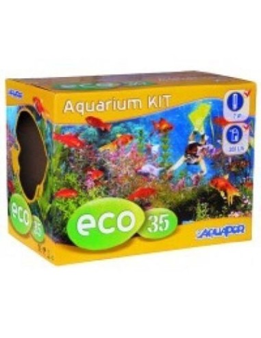 KIT ACUARIO ECO 35 A.FRIA 35X20X30 cm - 