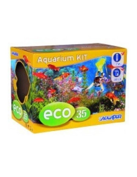 KIT ACUARIO ECO 35 A.FRIA 35X20X30 cm - 