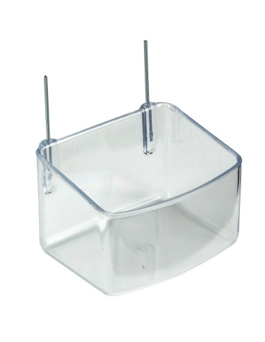 COMEDERO LORO C/GANCHOS   - 