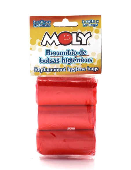 RECAMBIO BOLSITAS HIGIENICAS PACK 3 X 20 -
