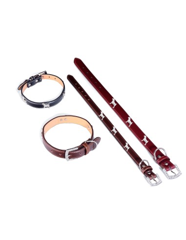 COLLAR CUERO PERRITO 1,9X45 CM - 