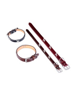 COLLAR CUERO PERRITO 50X2,5 CM 2