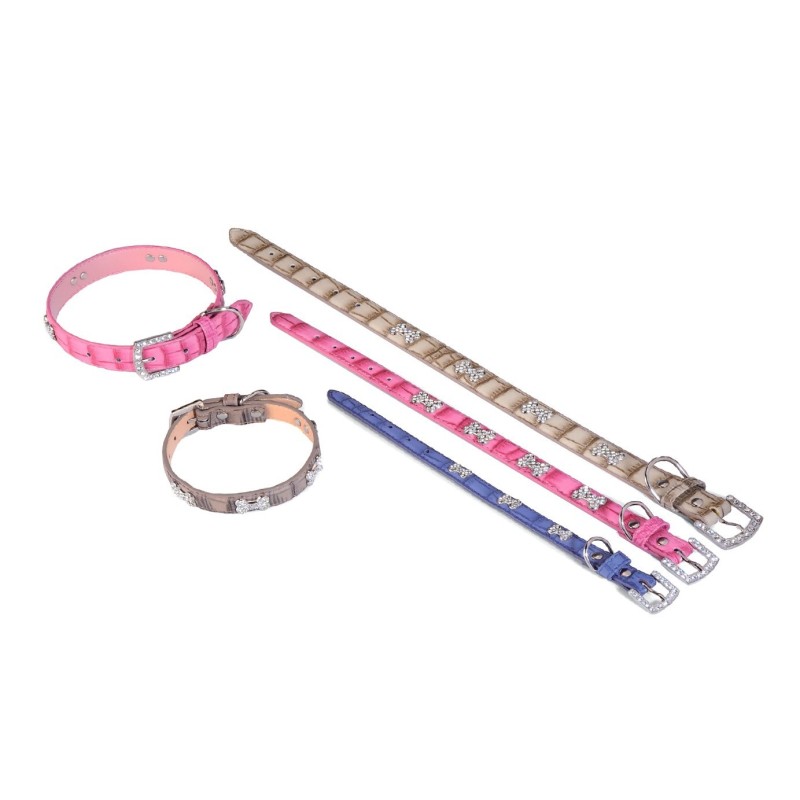 COLLAR CUERO C/HUESO 1.90X40CM - 