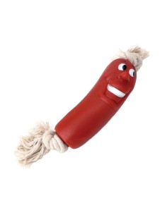 JUGUETE VINILO SALCHICHA 19cm 2