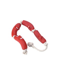 JUGUETE VINILO RISTRA SALCHICHA 75cm 2