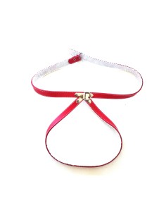 PETRAL CUERO FORRADO 50CM 2