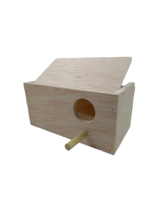 NIDO PERIQUITO MADERA 20x9,5x10,5 2