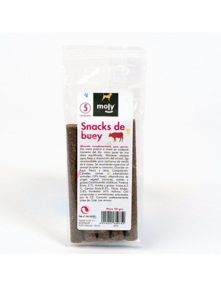 SNACKS BUEY BARRITAS 50 GR - 