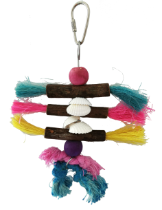 JUGUETE INTERACTIVO TRONQUITOS/FIBRAS/CONCHAS 18x7,5 CM 2