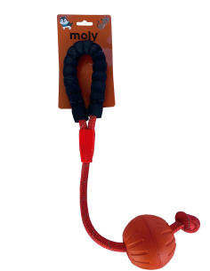 JUGUETE TPR ECO CUERDA PELOTA EMPUÑAD CONF 9*50 CM 2