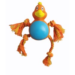 JUGUETE MORDEDOR PERRO POLLITO 21 CM 2