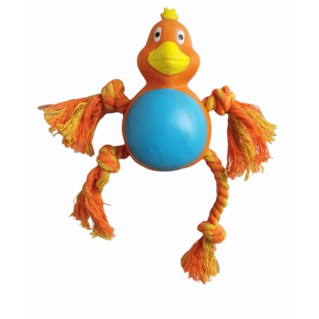 JUGUETE MORDEDOR PERRO POLLITO 21 CM - 