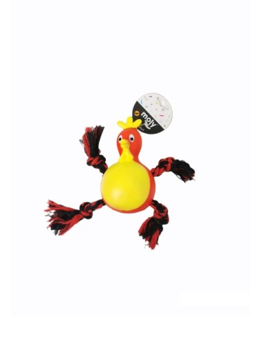 JUGUETE MORDEDOR PERRO GALLINA 21 CM - 