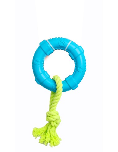 JUGUETE TPR ECO CON CUERDA INTERACTIVO DENTAL 9 CM - 