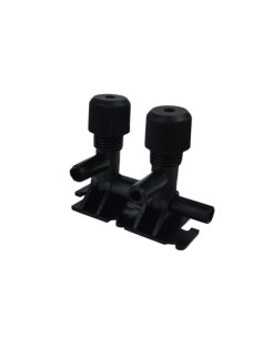 LLAVE PLASTICO 2 SALIDAS