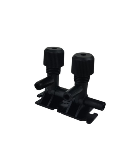 LLAVE PLASTICO 2 SALIDAS