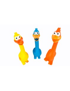 JUGUETE LATEX POLLOS SURTIDOS FUNNY 28 CM