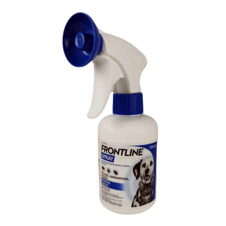 SPRAY ANTIPARASITARIO PARA PERROS Y GATOS FRONTLINE 250 ML - 