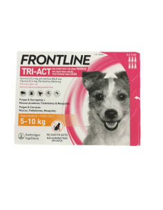 FRONTLINE TRI-ACT PIPETAS PARA PERROS 5-10 KG - 