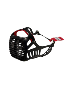 Bozal cesta cuero para perros con hocico ancho Moly máxima calidad - 