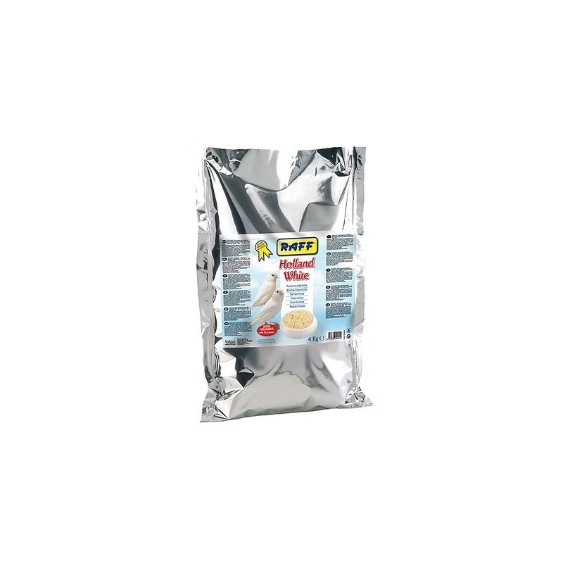 RAFF HOLLAND WHITE 4KG-PASTA DE CRÍA SIN COLORANTE - 