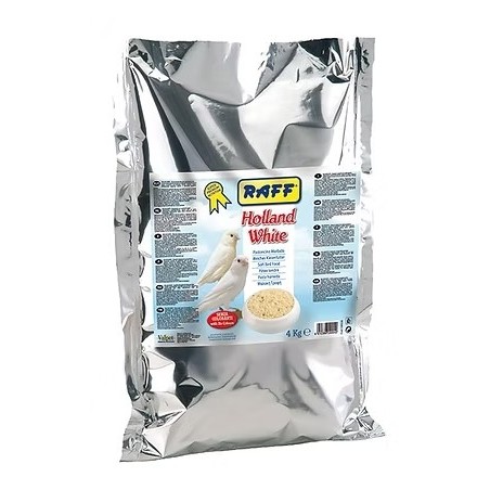 RAFF HOLLAND WHITE 4KG-PASTA DE CRÍA SIN COLORANTE - 